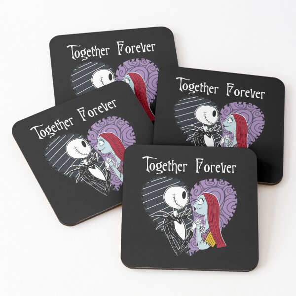 Item preview, The Nightmare Before Christmas Jack And Sally Together  designed and sold by DeclaArie.