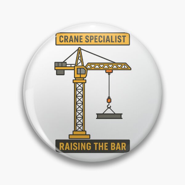 Item preview, Crane Specialist Raising the Bar designed and sold by TeeTimeTreasure.