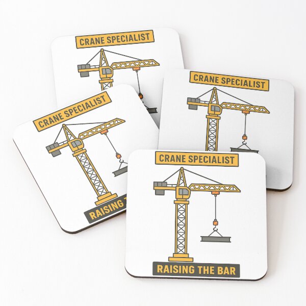Item preview, Crane Specialist Raising the Bar designed and sold by TeeTimeTreasure.