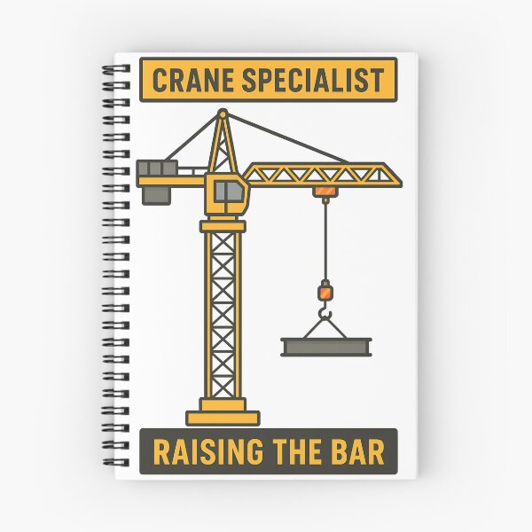 Item preview, Crane Specialist Raising the Bar designed and sold by TeeTimeTreasure.