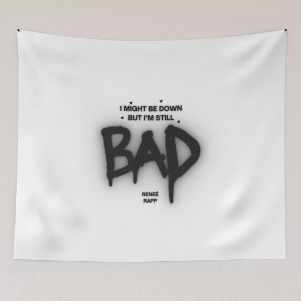 Item preview, RENEÉ RAPP BITE ME I MIGHT BE DOWN BUT I'M STILL BAD designed and sold by lavndershrtdays.