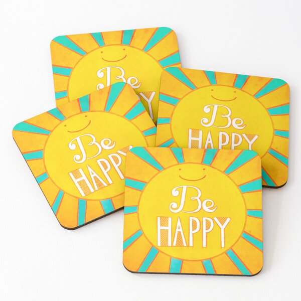 Item preview, Be Happy Sun designed and sold by Claire Lordon.
