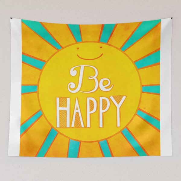 Item preview, Be Happy Sun designed and sold by Claire Lordon.