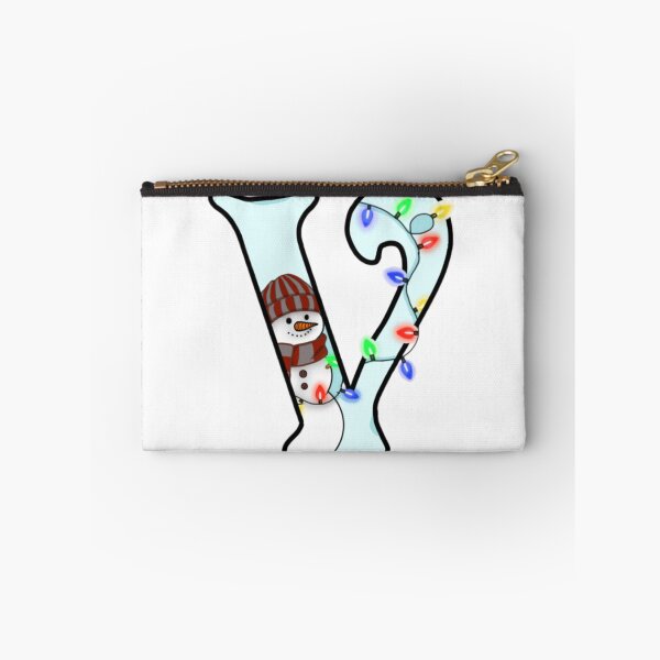 Item preview, Holiday themed letter V designed and sold by Artistkhg.