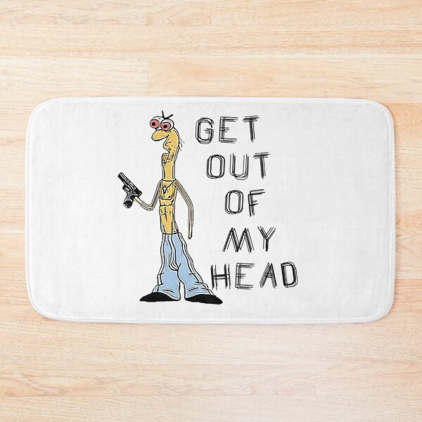 Item preview, Get Out Of My Head  Smiling Friends Dj Spit  designed and sold by Ashley Allen.