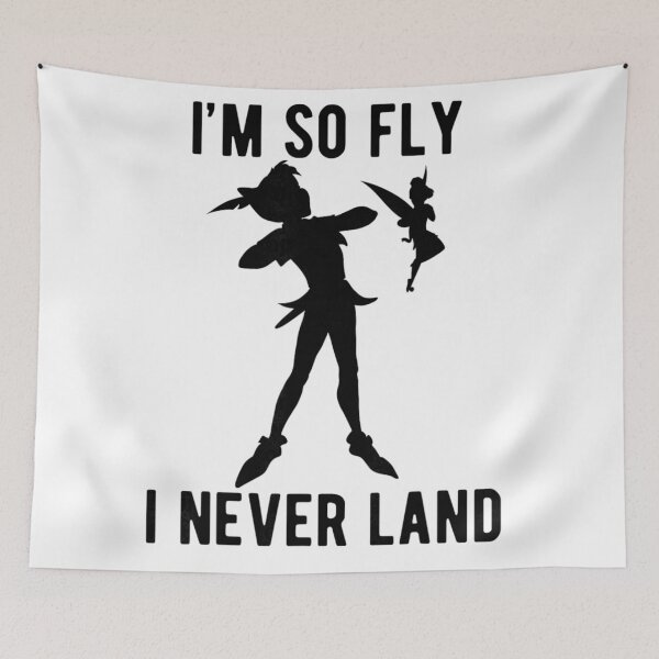 Item preview, Tinker Bell I'm So Fly I Never Land  designed and sold by Denisse Ellis.