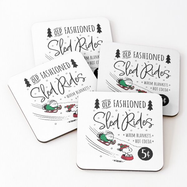Item preview, Peanuts - Sled RIdes Sign  designed and sold by Denisse Ellis.