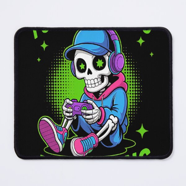 Item preview, Gamer Skeleton Gaming Video Games designed and sold by StuffNestie.