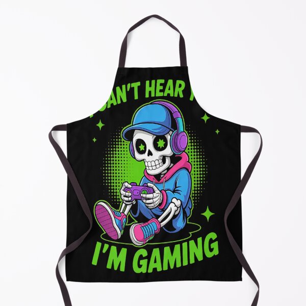Item preview, Gamer Skeleton Gaming Video Games designed and sold by StuffNestie.