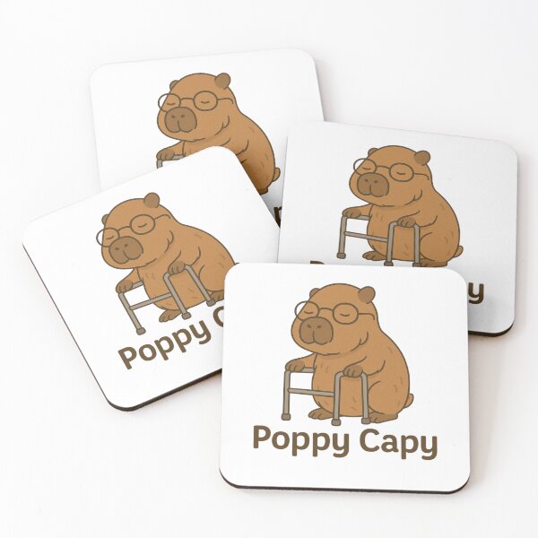 Item preview, Poppy Capy designed and sold by Fun-Pop-Shop.