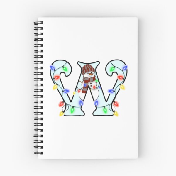 Item preview, Holiday themed letter W designed and sold by Artistkhg.
