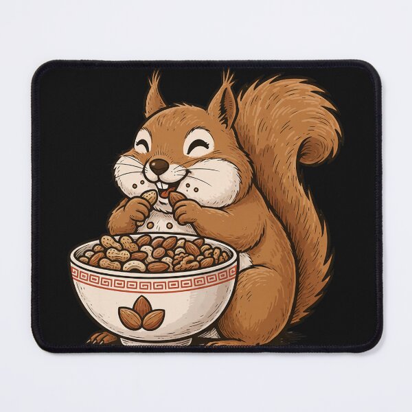 Item preview, Happy Squirrel Loves Nuts, Gifts designed and sold by FemmeForge.