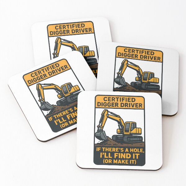 Item preview, Certified Digger Driver If There’s a Hole I’ll Find It designed and sold by TeeTimeTreasure.