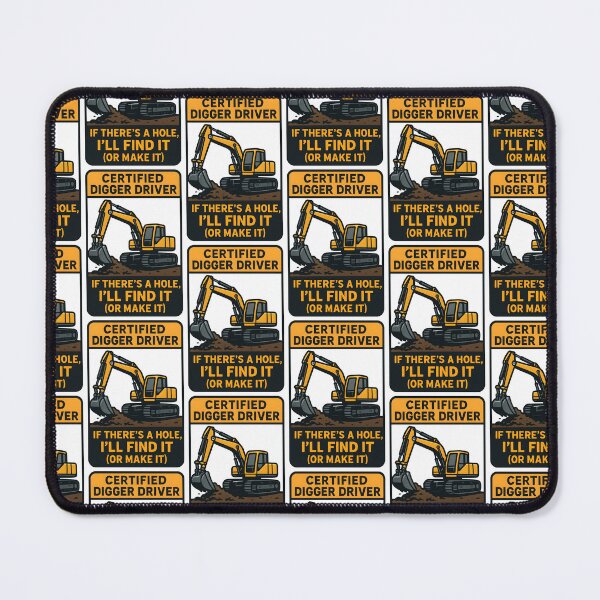 Item preview, Certified Digger Driver If There’s a Hole I’ll Find It designed and sold by TeeTimeTreasure.