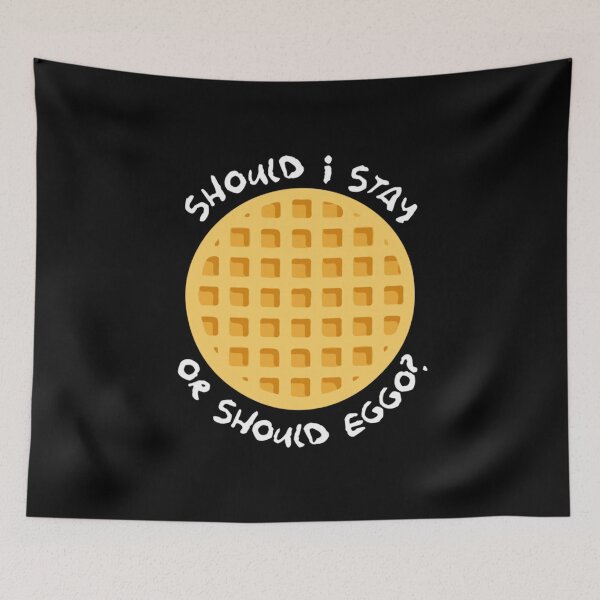 Item preview, Should I Stay Or Should Eggo designed and sold by carolcaputo.