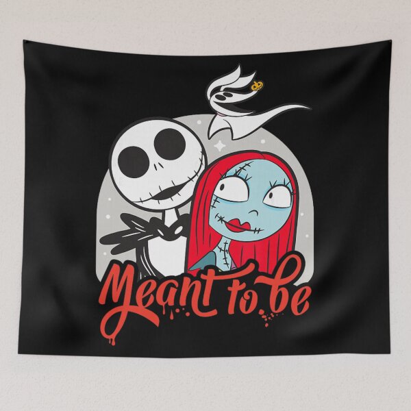 Item preview, The Nightmare Before Christmas Jack And Sally designed and sold by Denisse Ellis.