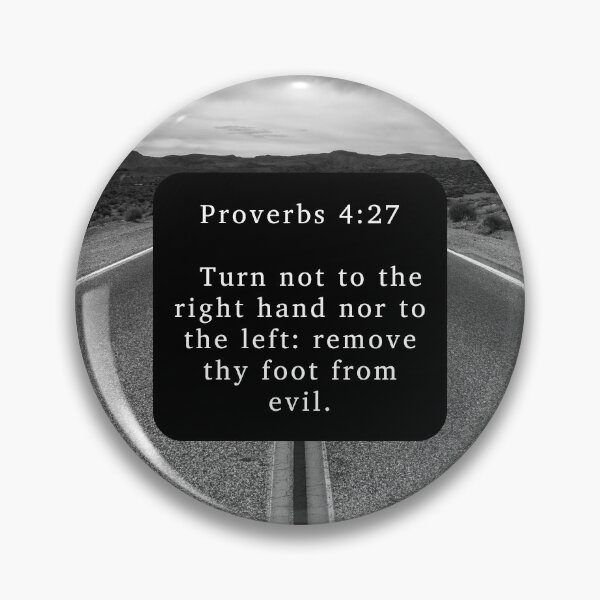 Item preview, Proverbs 4:27 designed and sold by Undonemadenew.