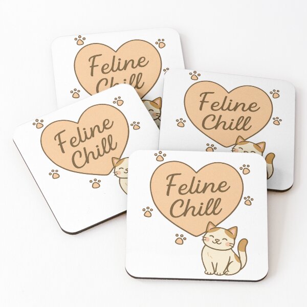 Item preview, Feline Chill designed and sold by Fun-Pop-Shop.