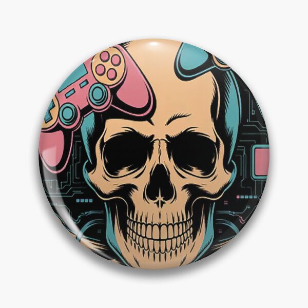 Item preview, Gamer Skull Video Game Console Controller designed and sold by StuffNestie.