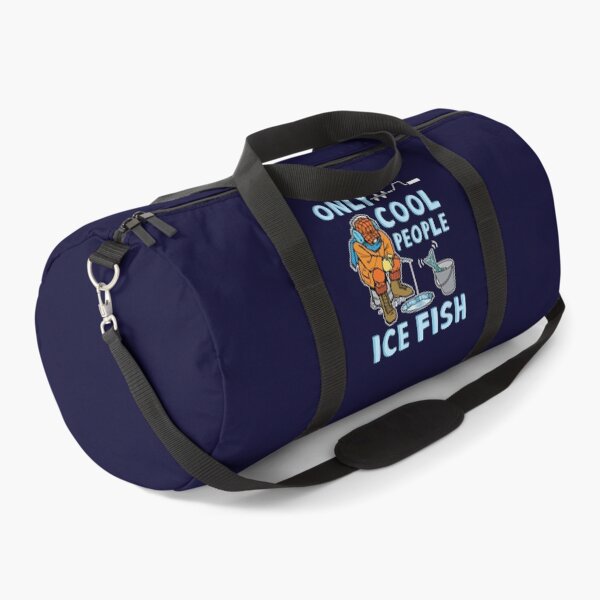 Item preview, Only Cool People Ice Fish Fishing Fisherman designed and sold by jaygo.