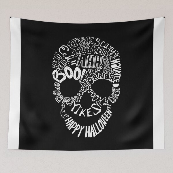 Item preview, Halloween Skull designed and sold by Claire Lordon.