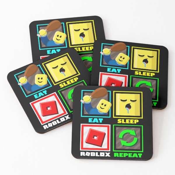 Item preview, Eat Sleep Roblox Repeat Roblox Gamer designed and sold by BowmanpfStudio.