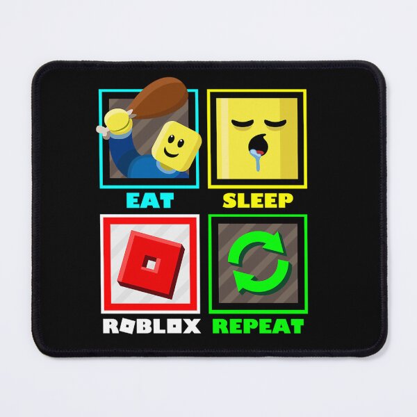 Item preview, Eat Sleep Roblox Repeat Roblox Gamer designed and sold by BowmanpfStudio.