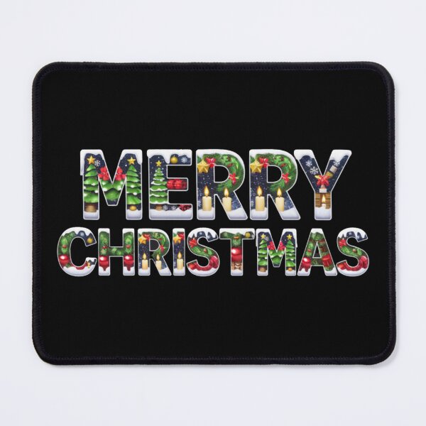 Item preview, Funny letters filled with Christmas decorations  designed and sold by JeanSeth.