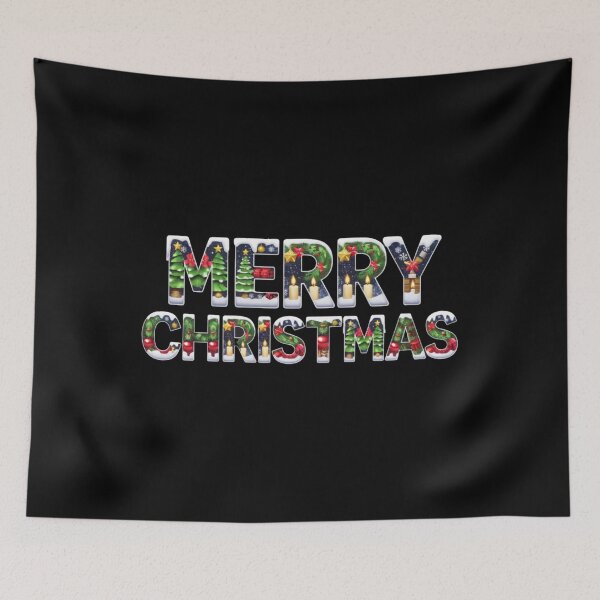 Item preview, Funny letters filled with Christmas decorations  designed and sold by JeanSeth.