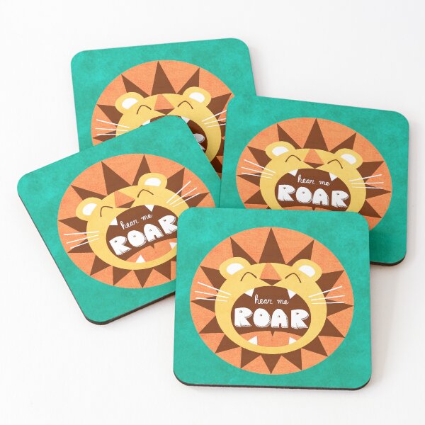 Item preview, Hear Me Roar Lion designed and sold by Claire Lordon.