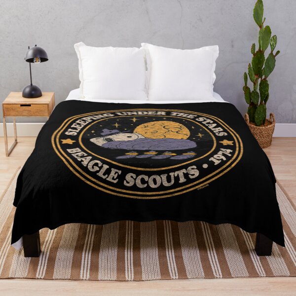 Item preview, Peanuts Sleeping Under Stars designed and sold by ridingscali6.