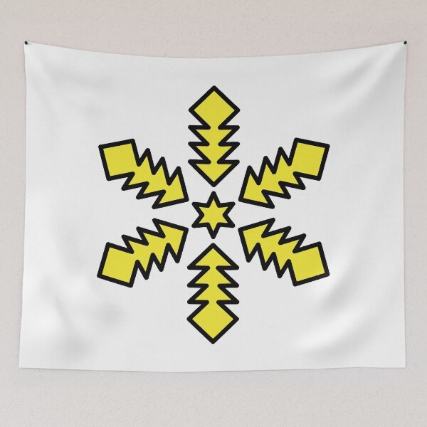 Item preview, Snowflake - Yellow Star designed and sold by ajoymoon.