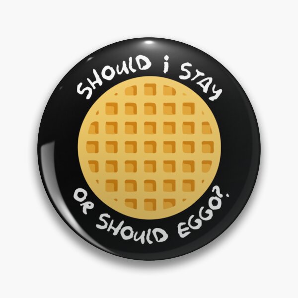 Item preview, Should I Stay Or Should Eggo  designed and sold by gabrielirma.