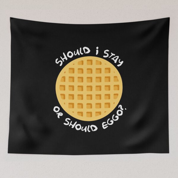 Item preview, Should I Stay Or Should Eggo  designed and sold by gabrielirma.