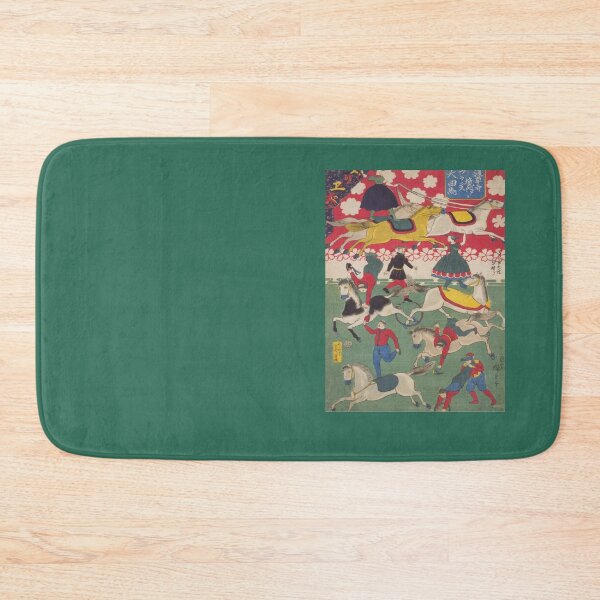 Item preview, Vintage, Wall art,Ukiyo-e, woodblock, Japanese art by Hiroshige Utagawa 2 designed and sold by VintageJapan for Japanese woodblock, Ukiyoe, Retro art and more.