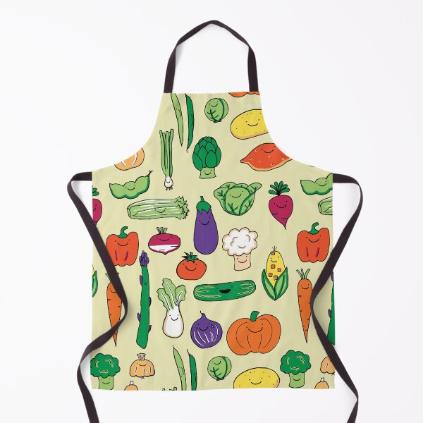 Item preview, Cute Happy Veggies Beige designed and sold by Claire Lordon.