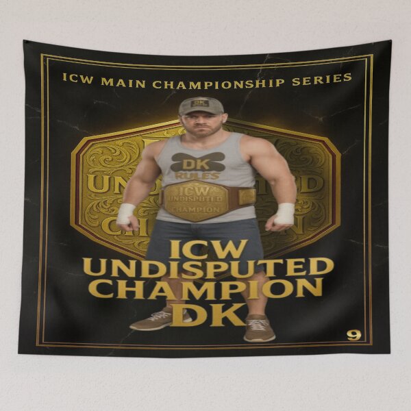 Item preview, ICW Undisputed Champion DK designed and sold by TTVTheDayman.