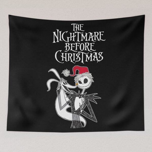 Item preview, The Nightmare Before Christmas Jack And Zero Santa Hat  designed and sold by freelschrabo.