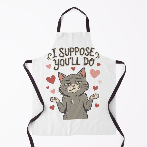 Item preview, I Suppose You'll Do Funny Sarcastic Cat Valentine designed and sold by Quillway.