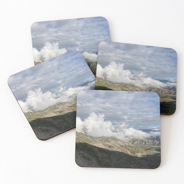 Item preview, “Rising Clouds Over the Valley” – Dramatic Mountain Landscape Print designed and sold by 3 Square Hollow Trading Post.