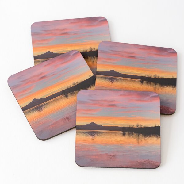 Item preview, Pacific Northwest Sunset Reflection designed and sold by 3 Square Hollow Trading Post.