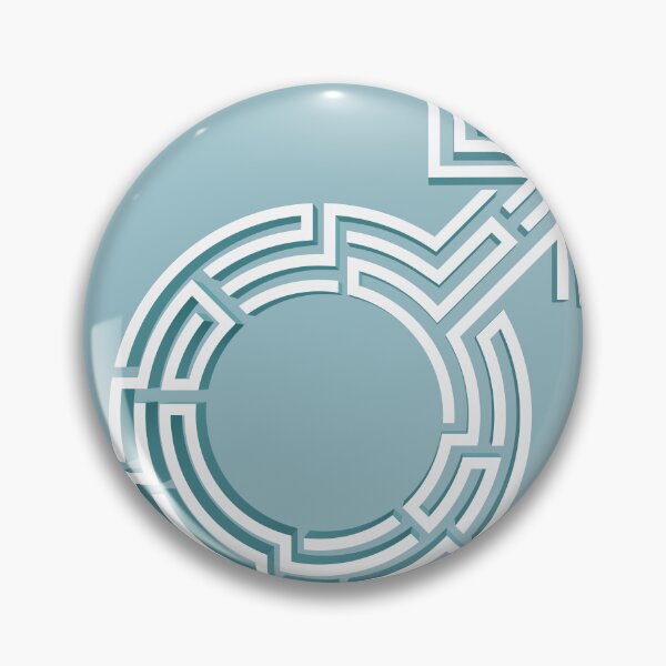 Item preview, science of complexity in men, male sign combined with maze designed and sold by NiamLab.