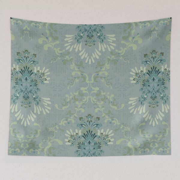 Item preview, Ikat Ethnic damask Pattern designed and sold by Natji-Arts.
