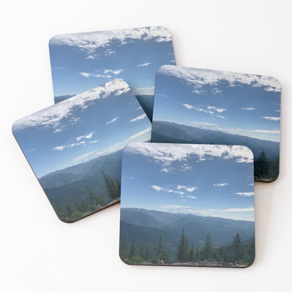 Item preview, Rainier Through the Mist – Cascades Panorama designed and sold by 3 Square Hollow Trading Post.