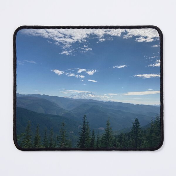 Item preview, Rainier Through the Mist – Cascades Panorama designed and sold by 3 Square Hollow Trading Post.
