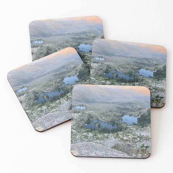 Item preview, Four Lakes Basin at Dusk — Wilderness Reflections from the Bitterroot Divide designed and sold by 3 Square Hollow Trading Post.