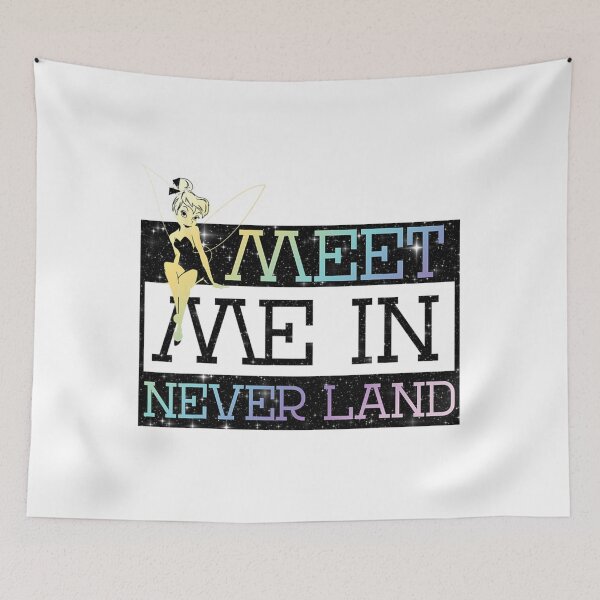 Item preview,  Tinker Bell Meet Me In Never Land Logo designed and sold by dawemorelyr.
