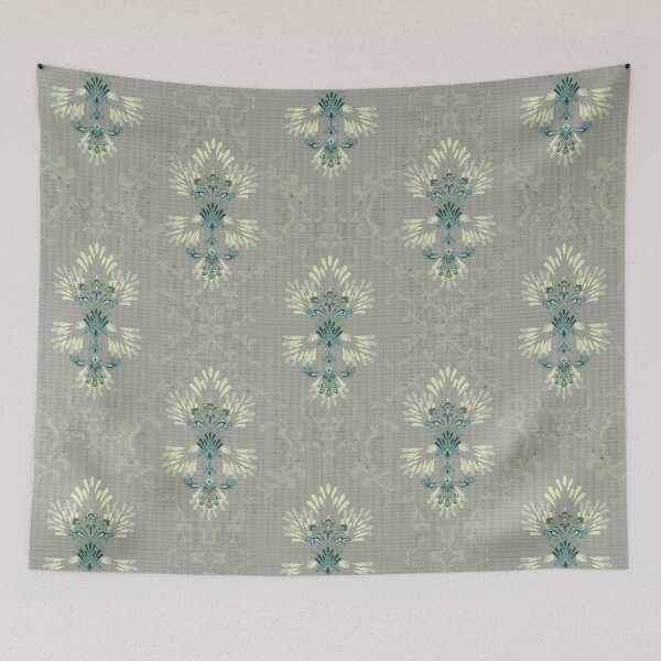 Item preview, Ikat Ethnic damask Pattern designed and sold by Natji-Arts.