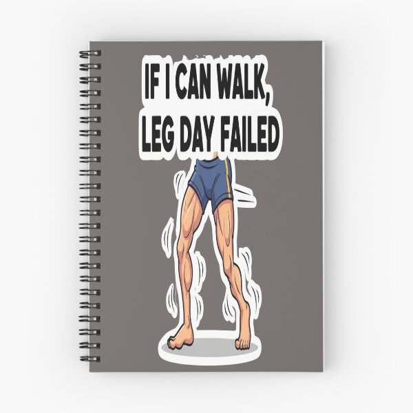 Item preview, Gym Life Humor – If I Can Walk Leg Day Failed designed and sold by Divine Creations.