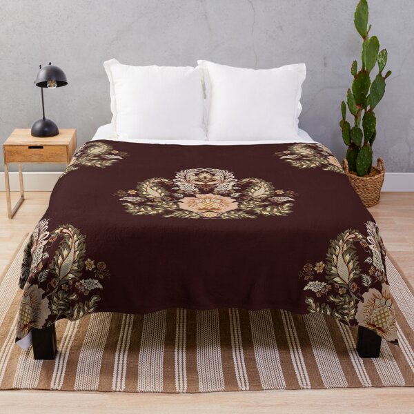 Item preview, Ikat Ethnic damask Pattern designed and sold by Natji-Arts.
